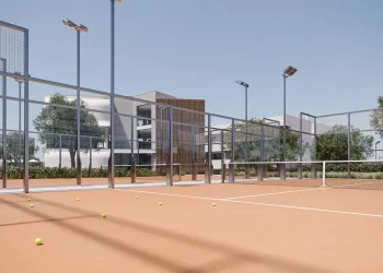 Padel Court interior