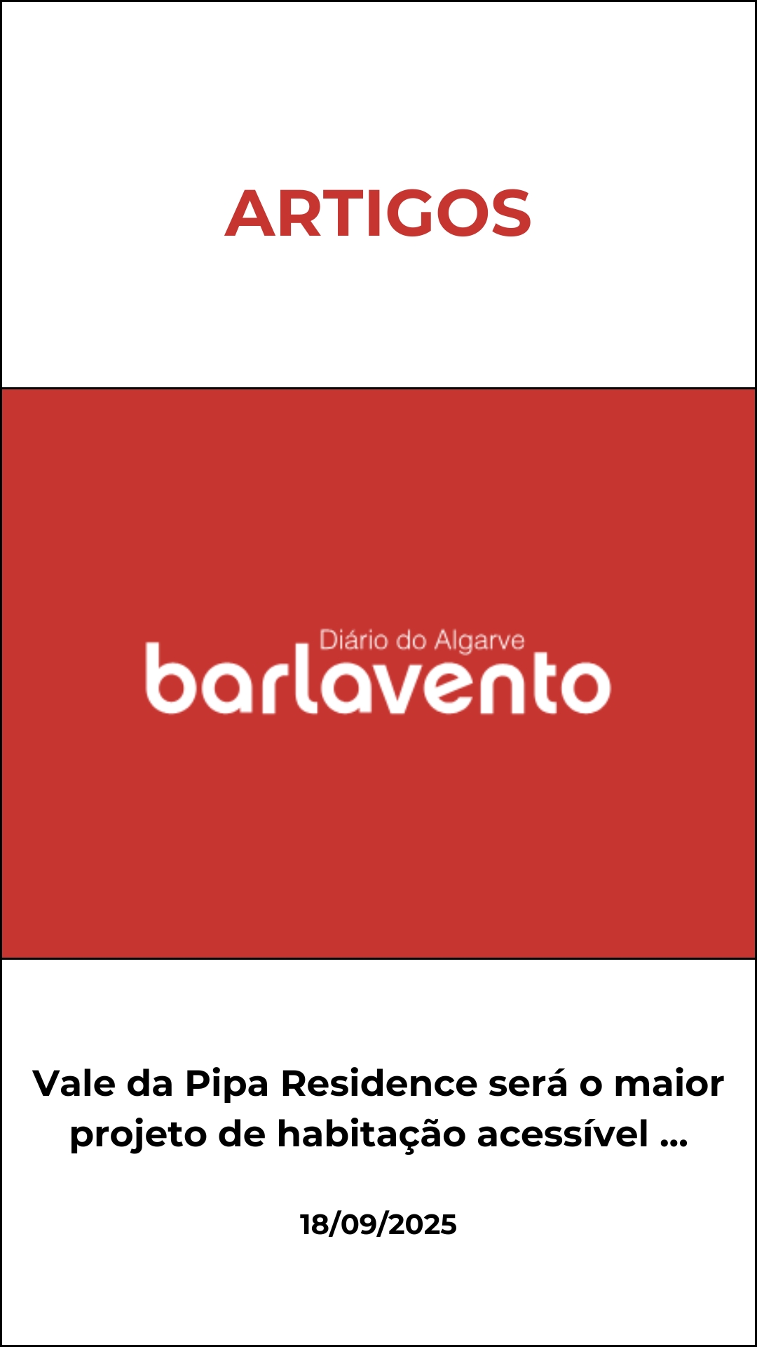 Vale da Pipa Residence será o maior projeto de habitação acessível privado no barlavento