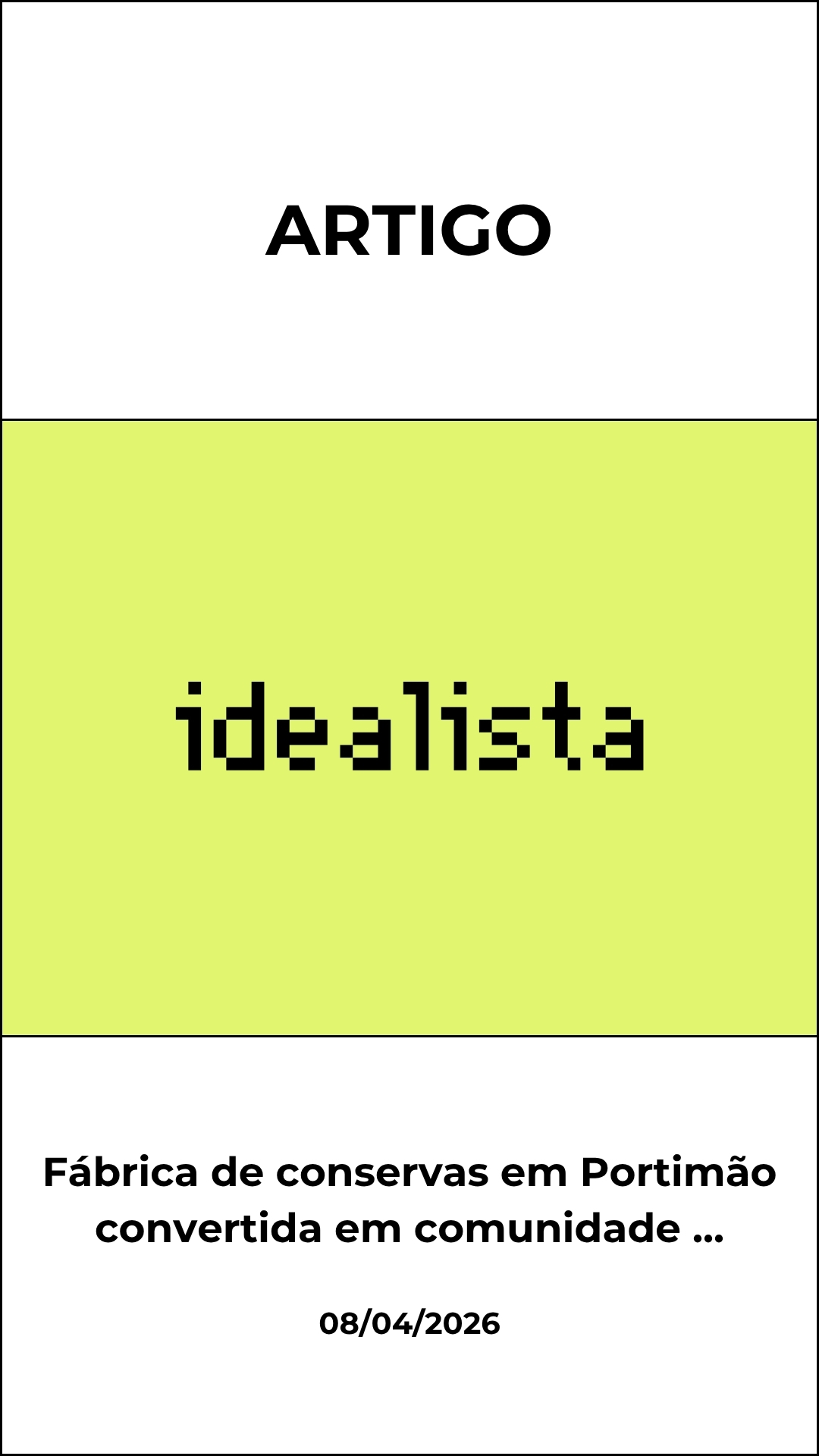 Fábrica de conservas em Portimão convertida em comunidade residencial